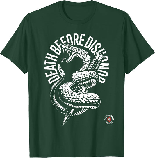 Death Dishonor - Memento Mori T-Shirt - T-Shirt | Forest