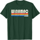 Retro Vintage 70s 80s Style Winamac, Indiana T-Shirt - T-Shirt | Forest