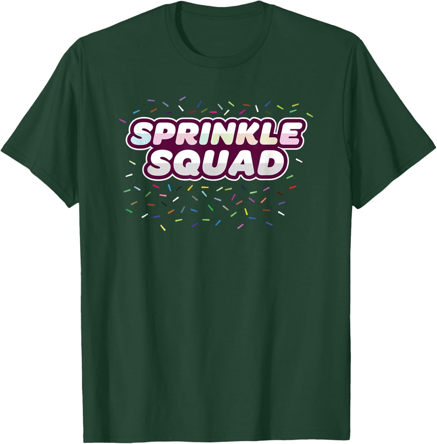 Sprinkle Squad Cute Donut Ice Cream Sweet Sprinkles Squad T-Shirt - T-Shirt | Forest