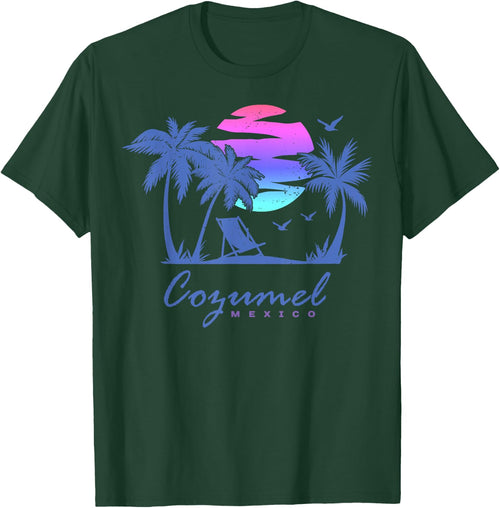 COZUMEL Mexico Beach Vacation Spring Break Honeymoon Vintage