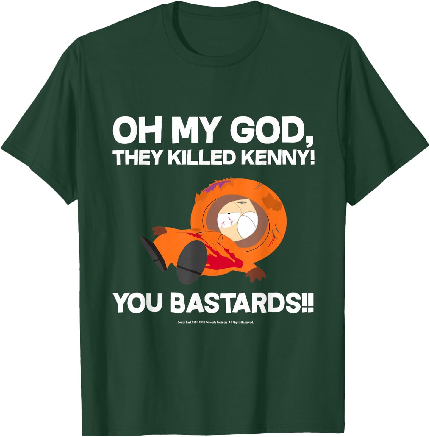 South Park Oh My God They Killed Kenny! T-Shirt - T-Shirt | Forest
