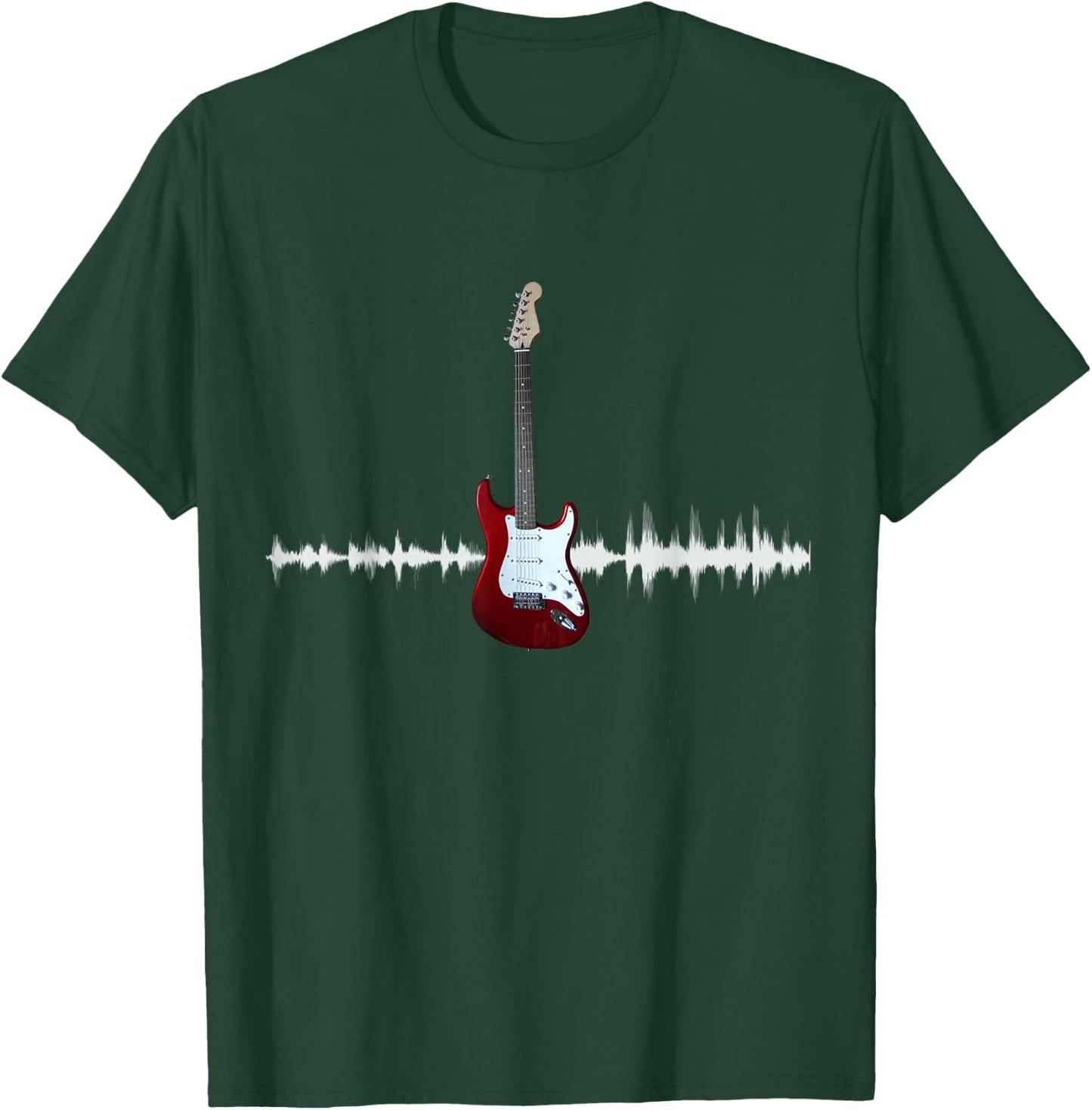 Electric Guitar Themed T-Shirt - T-Shirt | Forest