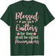 Blessed Are the Quilters For They Shall Be Called Piecemaker T-Shirt - T-Shirt | Forest