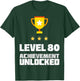 80th Birthday Funny 80 Year Old Birthday T-Shirt - T-Shirt | Forest