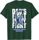 Esophageal Cancer Awareness Periwinkle Ribbon Dad's Fight T-Shirt - T-Shirt | Forest