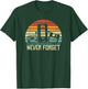 Never Forget Vintage Cassette Floppy Disk VHS Tape retro T-Shirt - T-Shirt | Forest