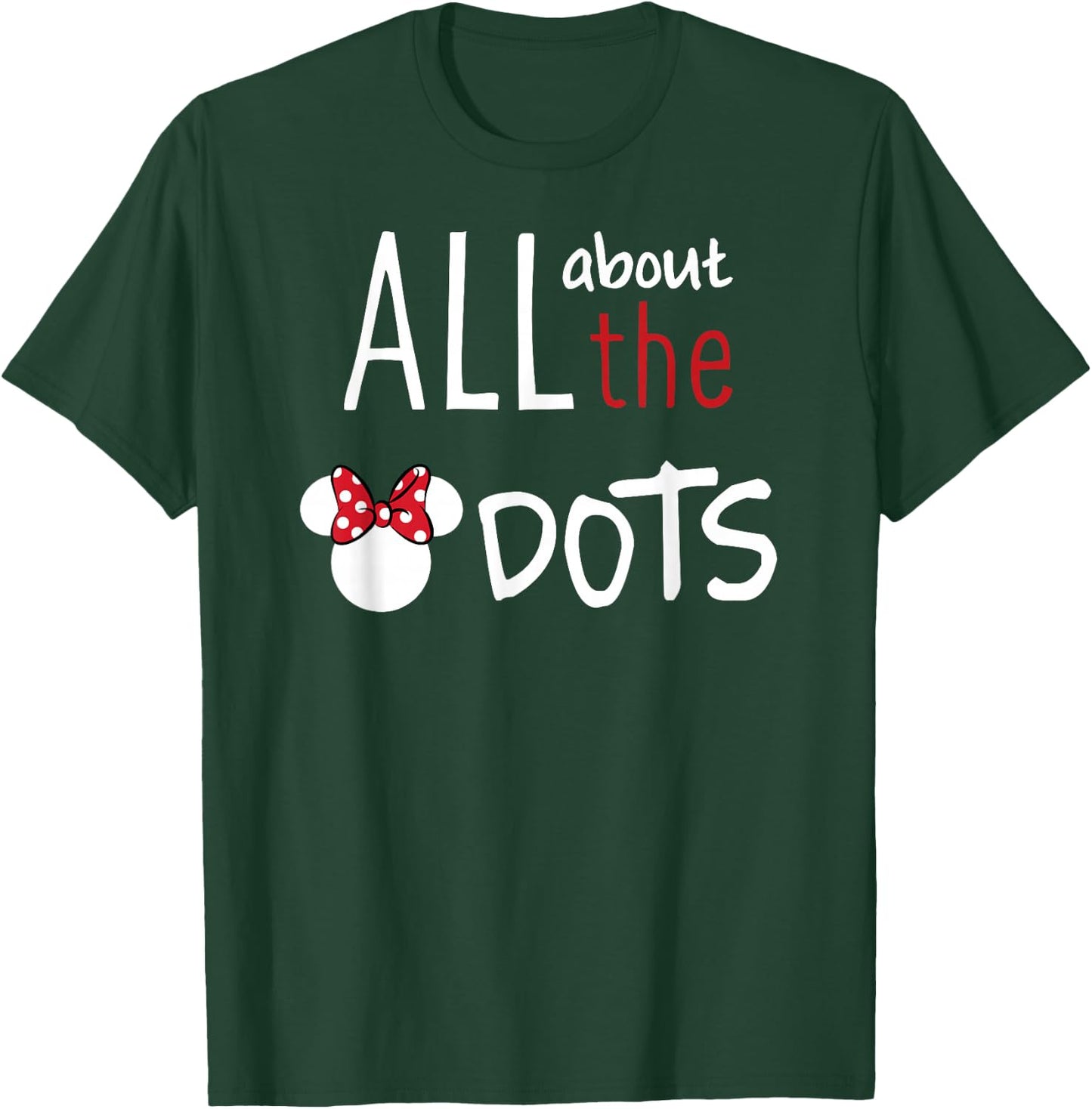 Disney - Minnie Mouse is All about the Dots T-Shirt - T-Shirt | Forest