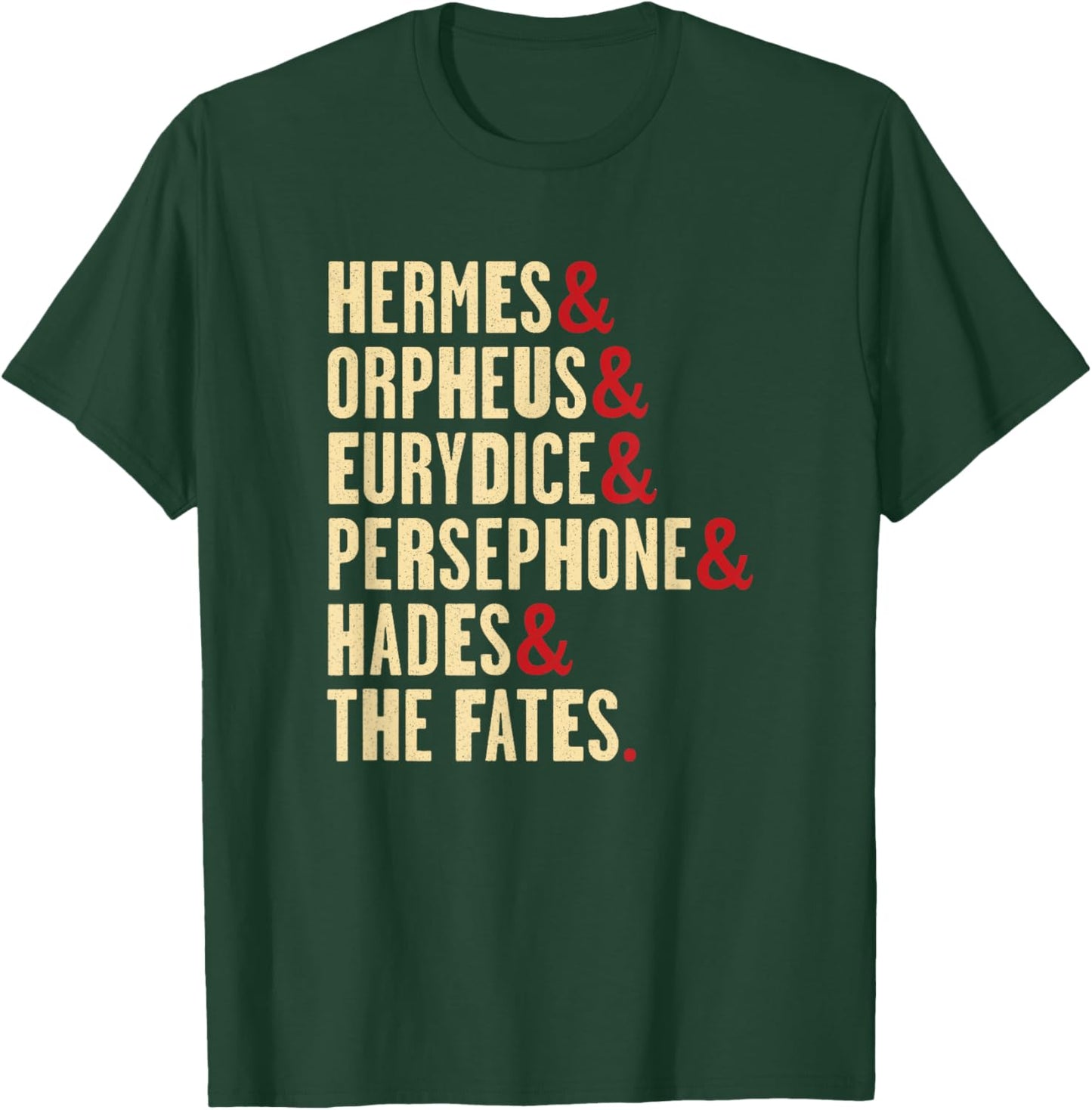 Hades & Persephone & Orpheus & Eurydice - Greek Mythology T-Shirt - T-Shirt | Forest