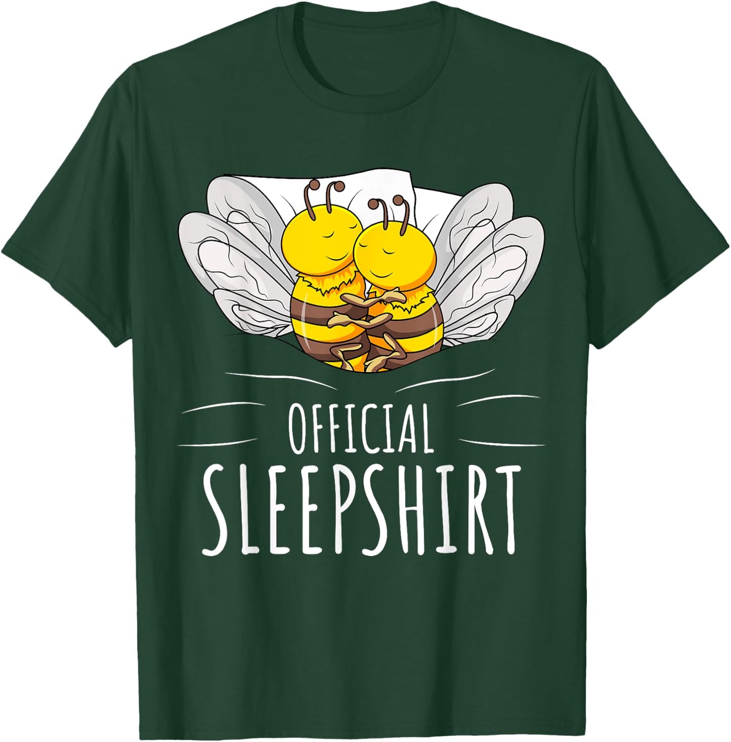 Sleeping Bee Beekeeper Official Sleepshirt T-Shirt - T-Shirt | Forest