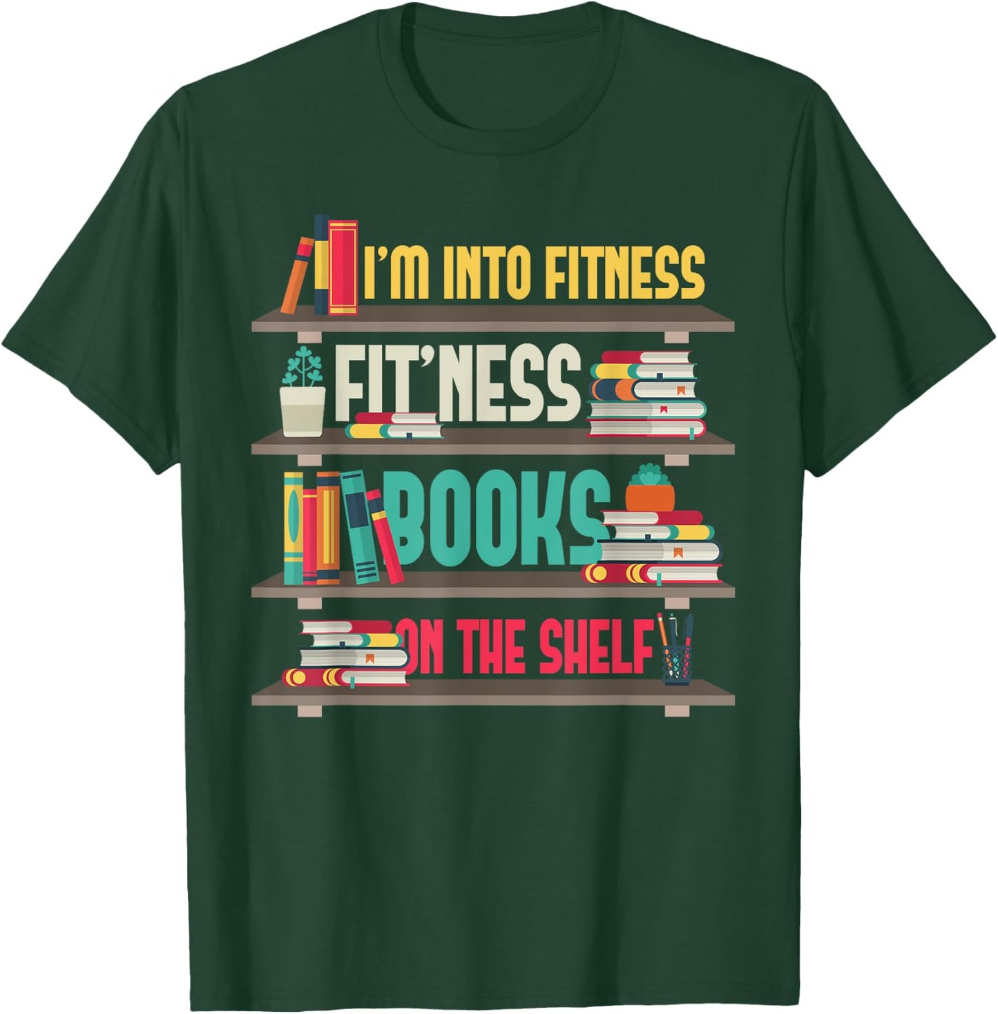 Funny Librarian Teacher Library assistant T-Shirt - T-Shirt | Forest