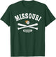 Missouri Softball Classic Retro Style Women T-Shirt - T-Shirt | Forest
