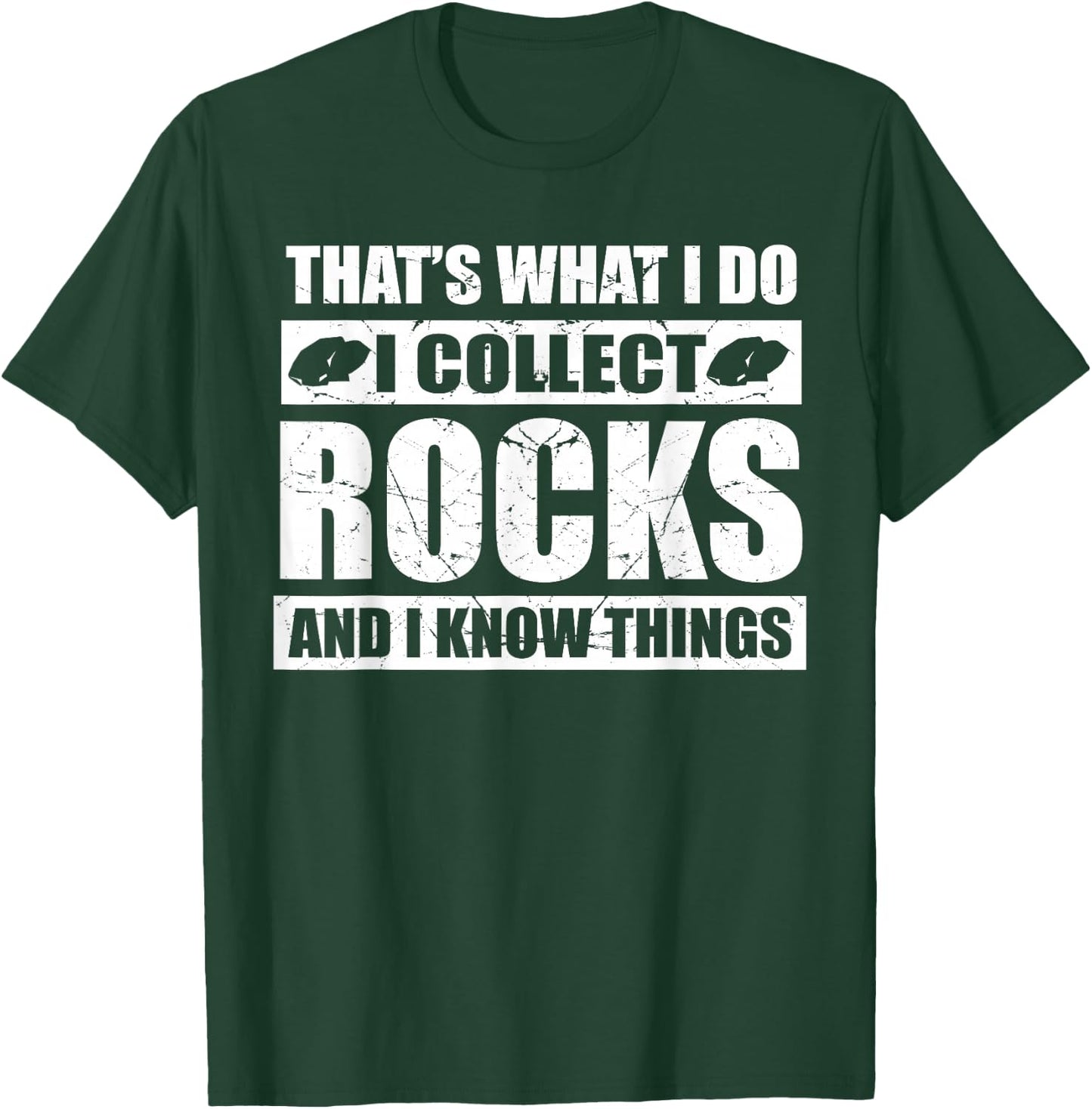 Funny Rock Collecting Rockhound Women Geology Rock Hounder T-Shirt - T-Shirt | Forest