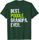 Best Poodle Grandpa Ever Dog Lover T-Shirt - T-Shirt | Forest