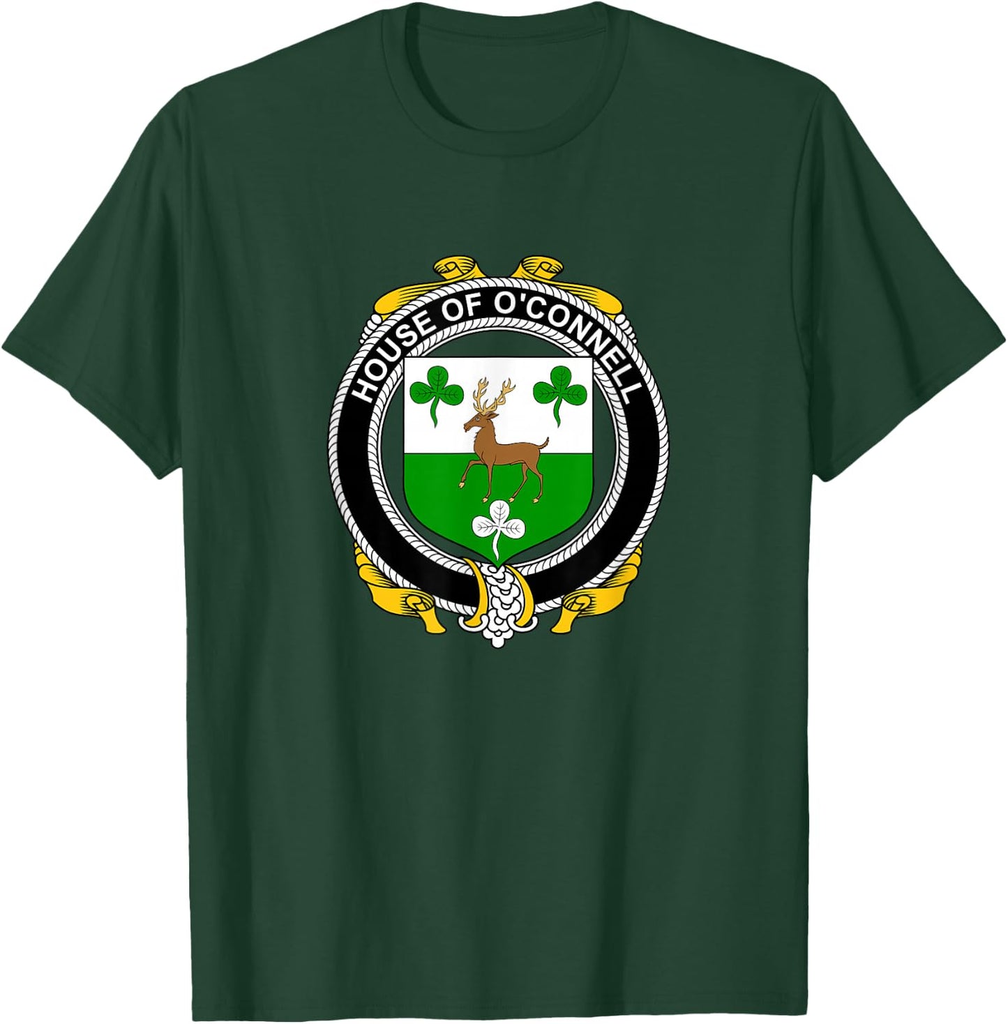 O'Connell Coat of Arms - Family Crest T-Shirt - T-Shirt | Forest
