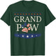 Grandpaw - Dog Grandpa Father's Day Grandkids Patriotic T-Shirt - T-Shirt | Forest