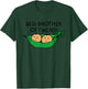 Big Brother of Twins Two Peas in a Pod T-Shirt - T-Shirt | Forest