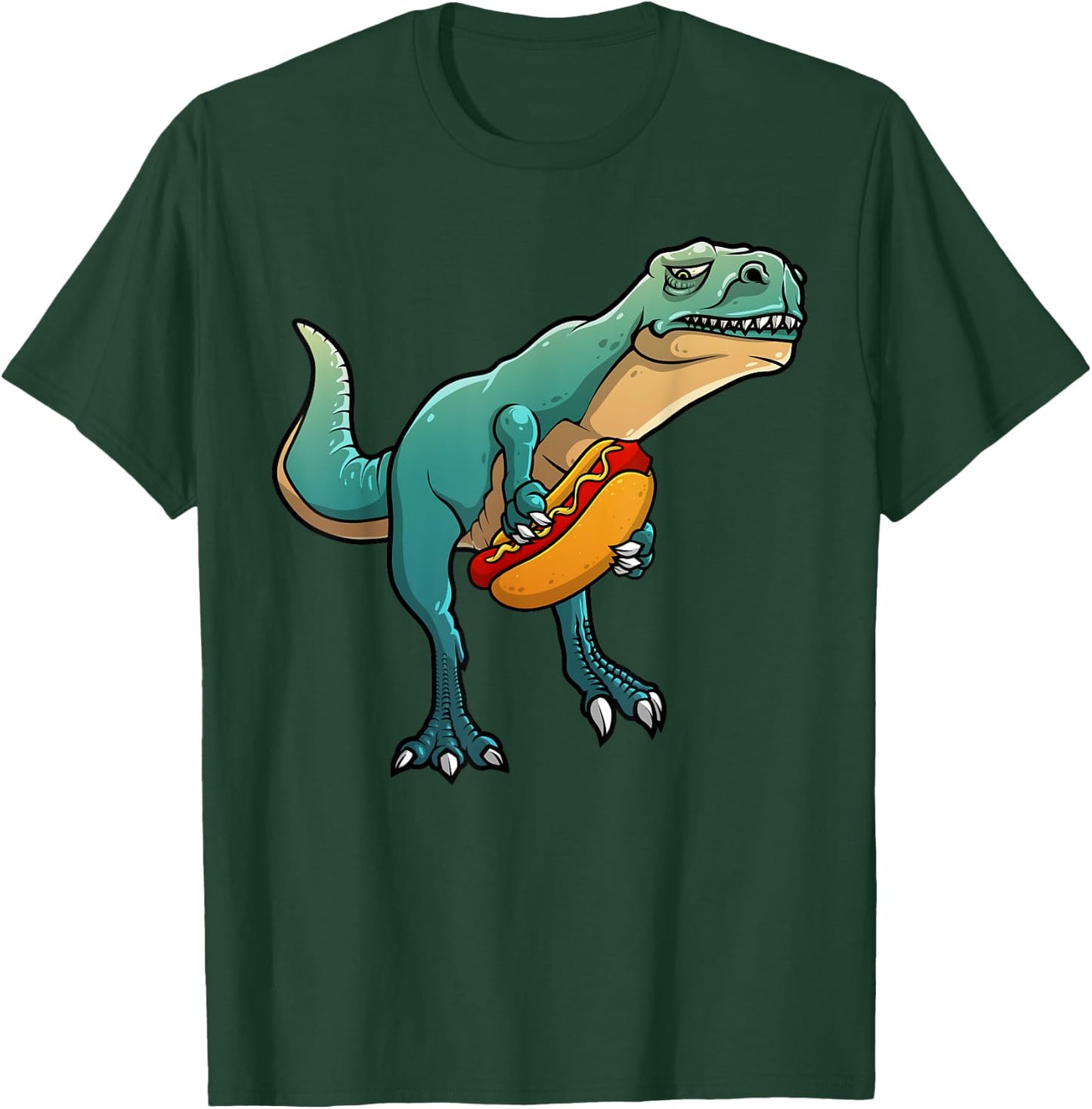 Best Hot Dog Design Women Kids Hot Dog Wiener Lovers T-Shirt - T-Shirt | Forest