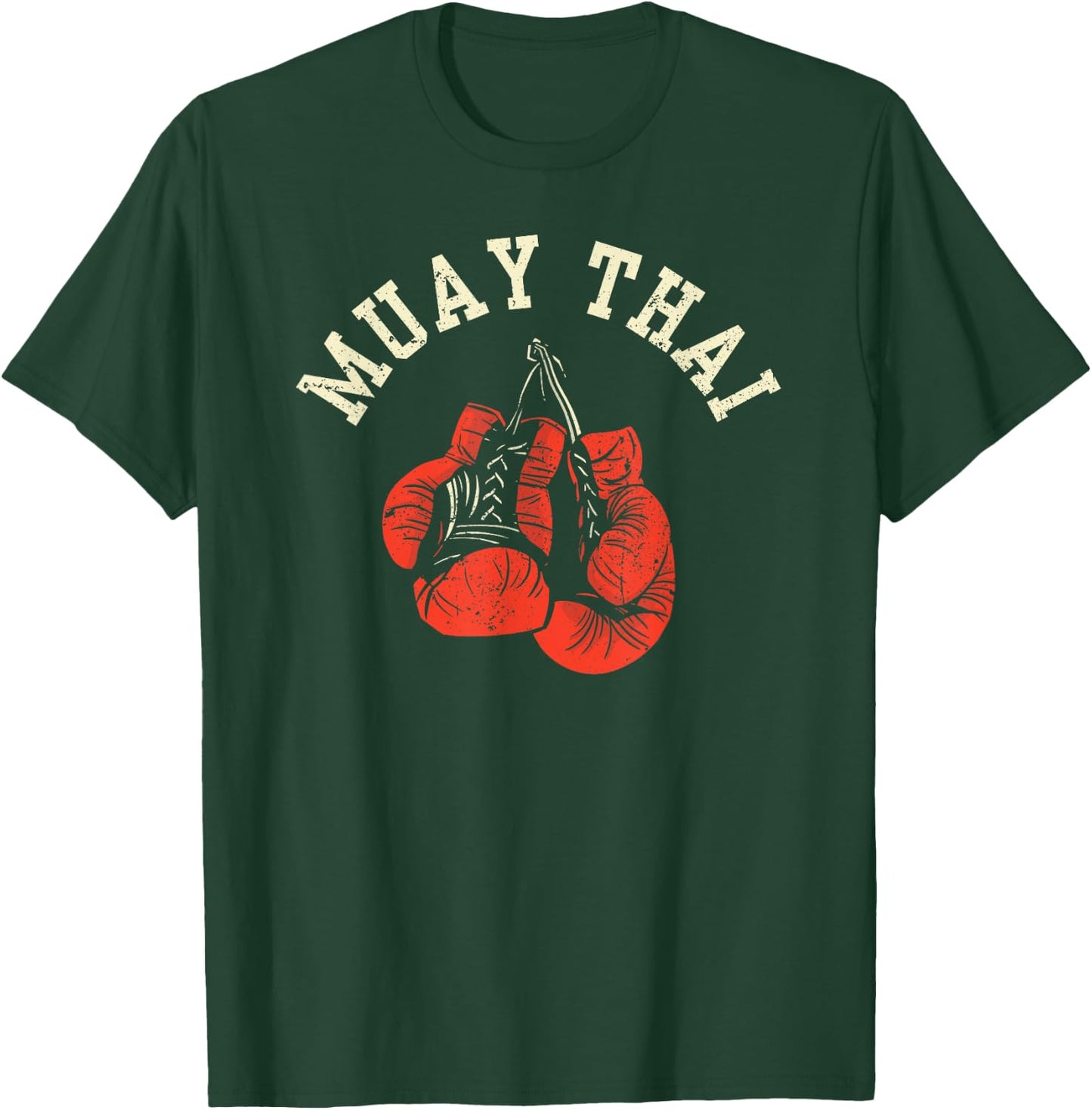 Muay Thai Hobby Boxing Fighter Martial Arts T-Shirt - T-Shirt | Forest