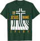 In Jesus Name I Play Piano, Christian Musician Saying T-Shirt - T-Shirt | Forest