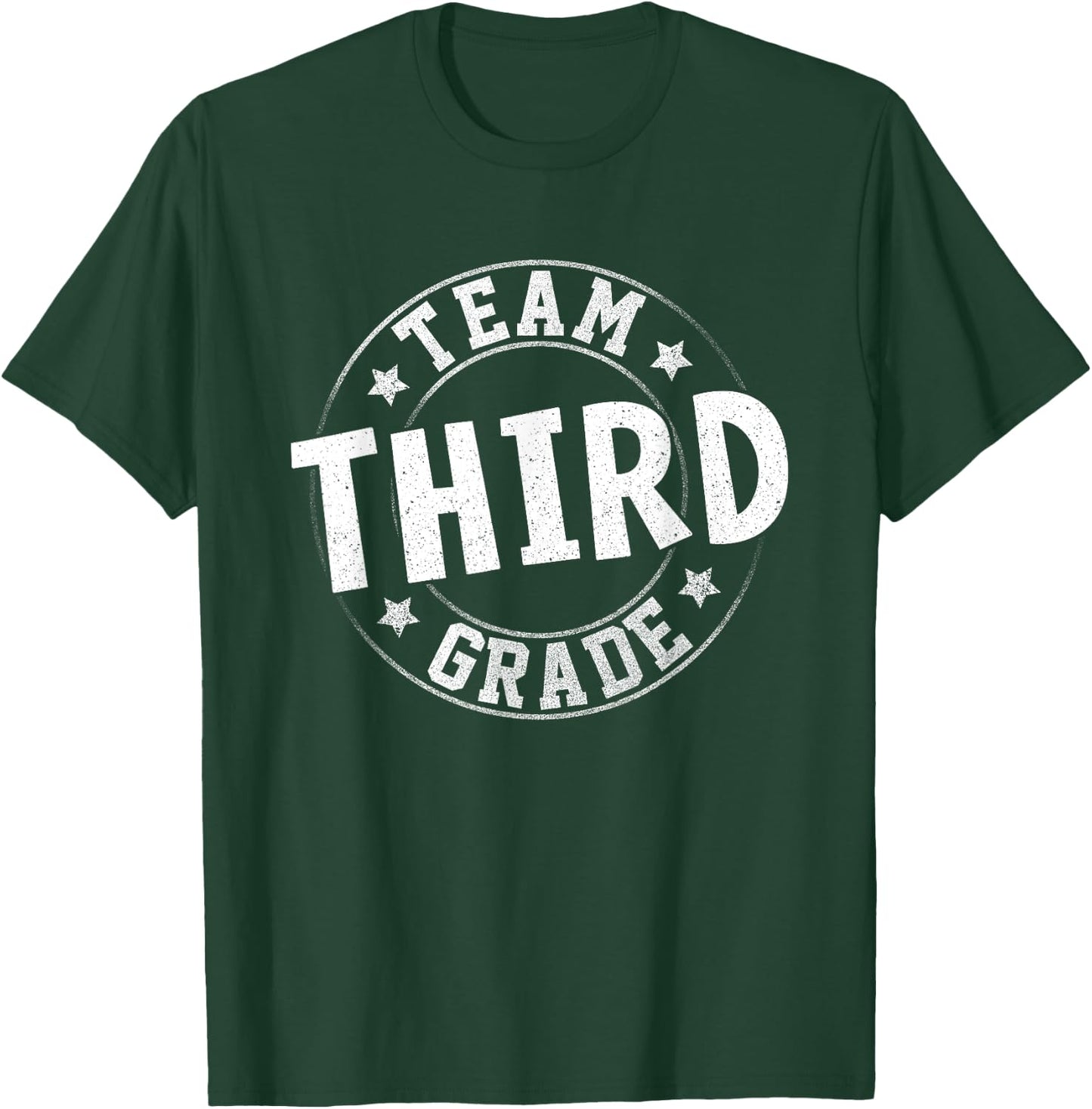 Team Third Grade Teacher Student Back To School 3rd Grade T-Shirt - T-Shirt | Forest
