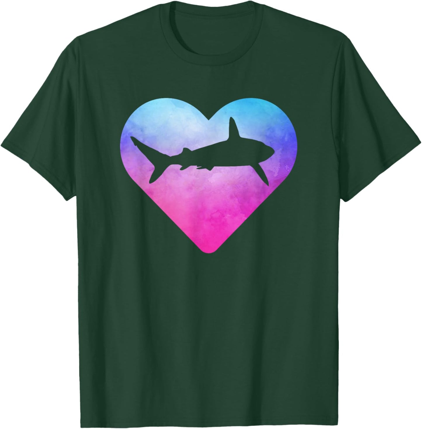 Women or Girls Mako Shark T-Shirt - T-Shirt | Forest