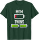 Twins Mama Battery T-Shirt - T-Shirt | Forest