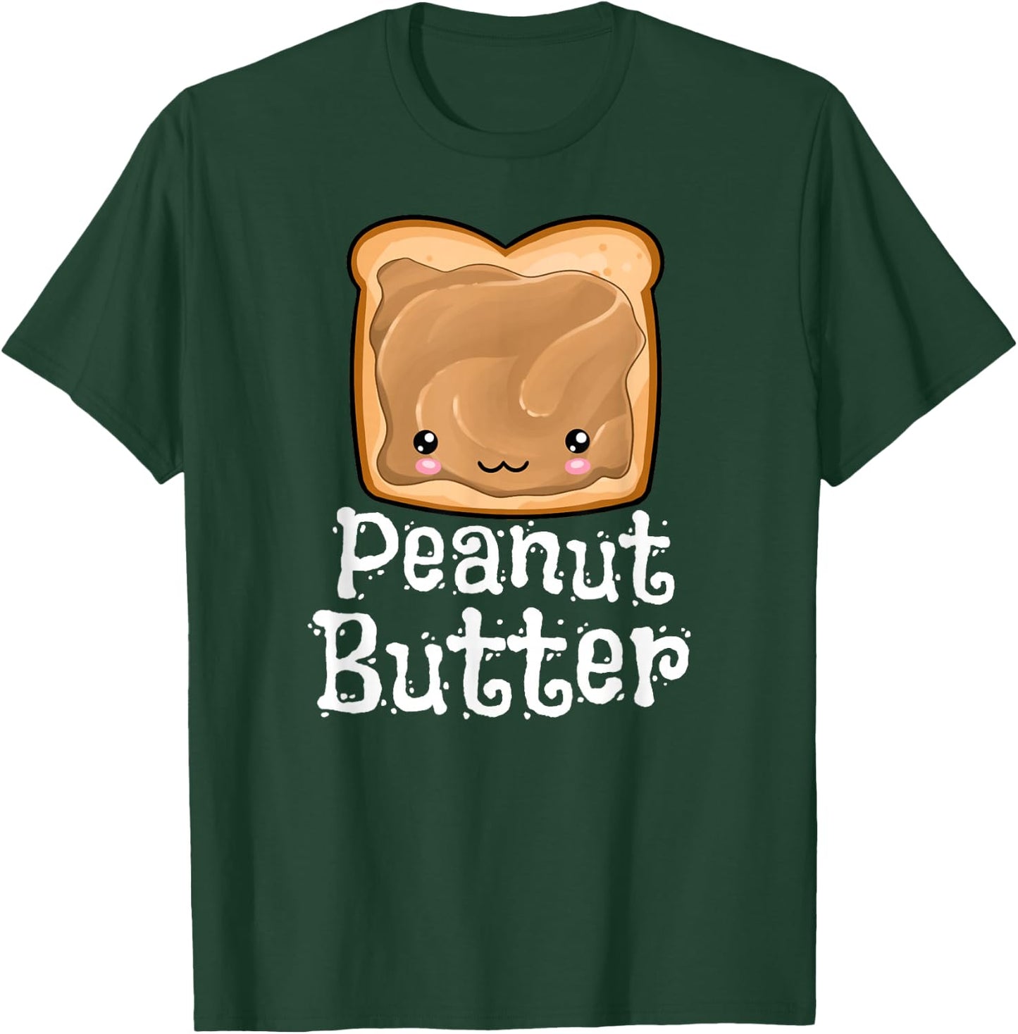 Kawaii Peanut Butter Jelly PB&J Halloween Matching Twins BFF T-Shirt - T-Shirt | Forest
