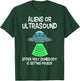 Ultrasound Tech Alien Apparel -Adults Black Small Classic Fit Short Sleeve Medical Ultrasound Themed Shirts T-Shirt - T-Shirt | Forest