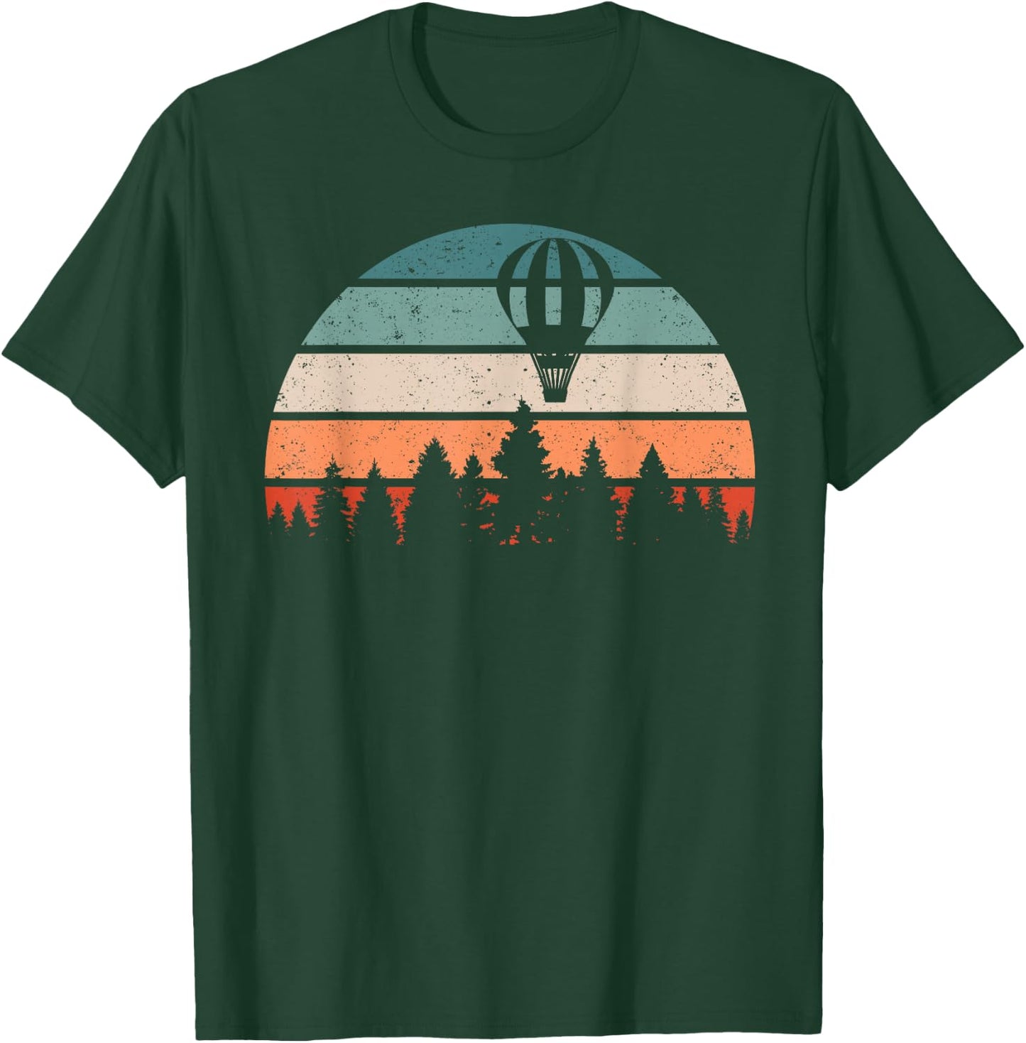 Balloon Ride Free Balloon hot air Balloon Ride T-Shirt - T-Shirt | Forest