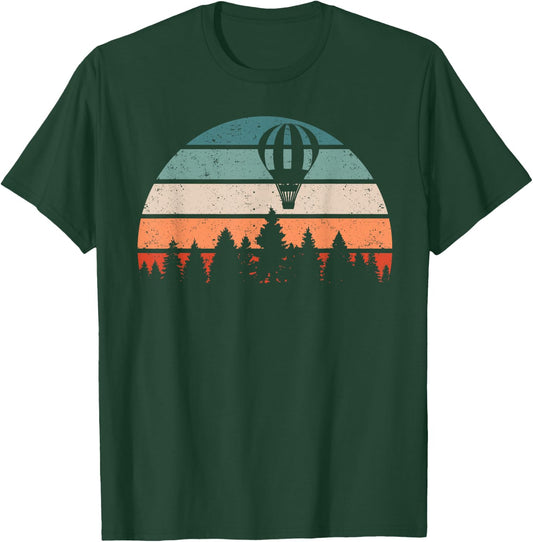 Balloon Ride Free Balloon hot air Balloon Ride T-Shirt - T-Shirt | Forest