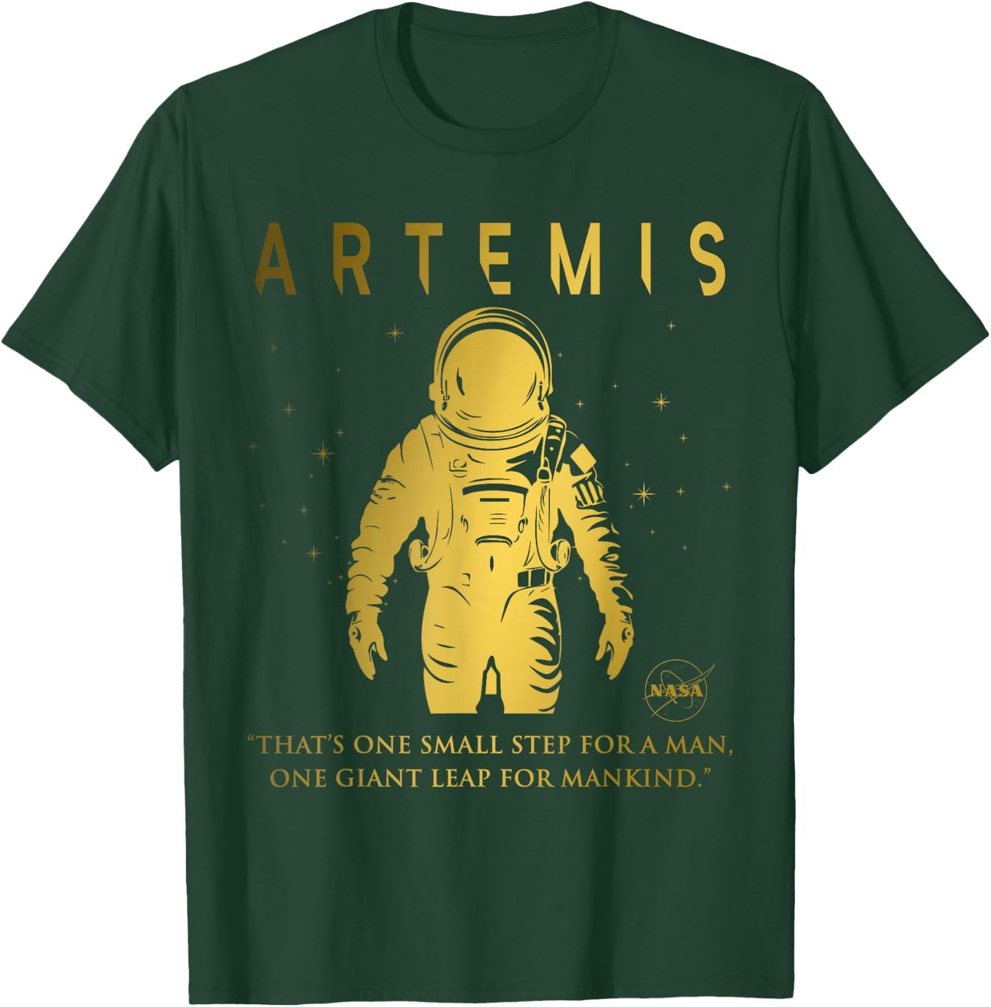 NASA Artemis Mission Astronaut T-Shirt - T-Shirt | Forest