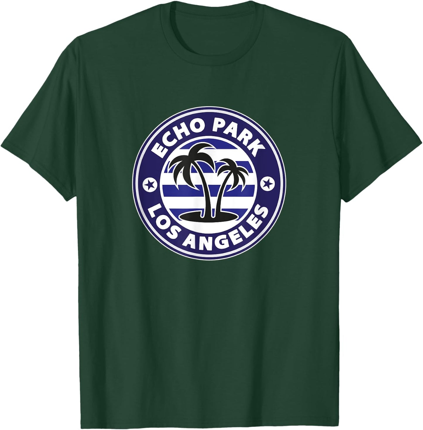 Echo Park Los Angeles California retro surf holiday souvenir T-Shirt - T-Shirt | Forest