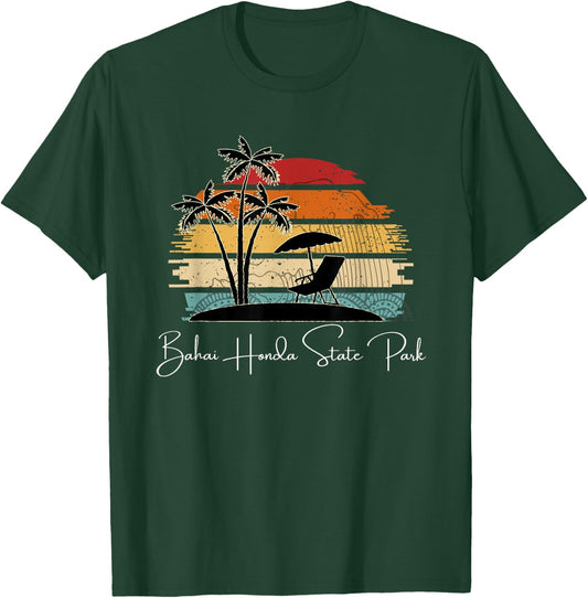 Bahai Honda State Park Beach Lover Palm Spring & Summer T-Shirt - T-Shirt | Forest