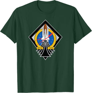 NASA STS-135: NASA's Final Space Shuttle Mission T-Shirt - T-Shirt | Forest