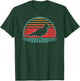 Seagull Bird Retro Vintage 80s Style Birding Gift T-Shirt - T-Shirt | Forest