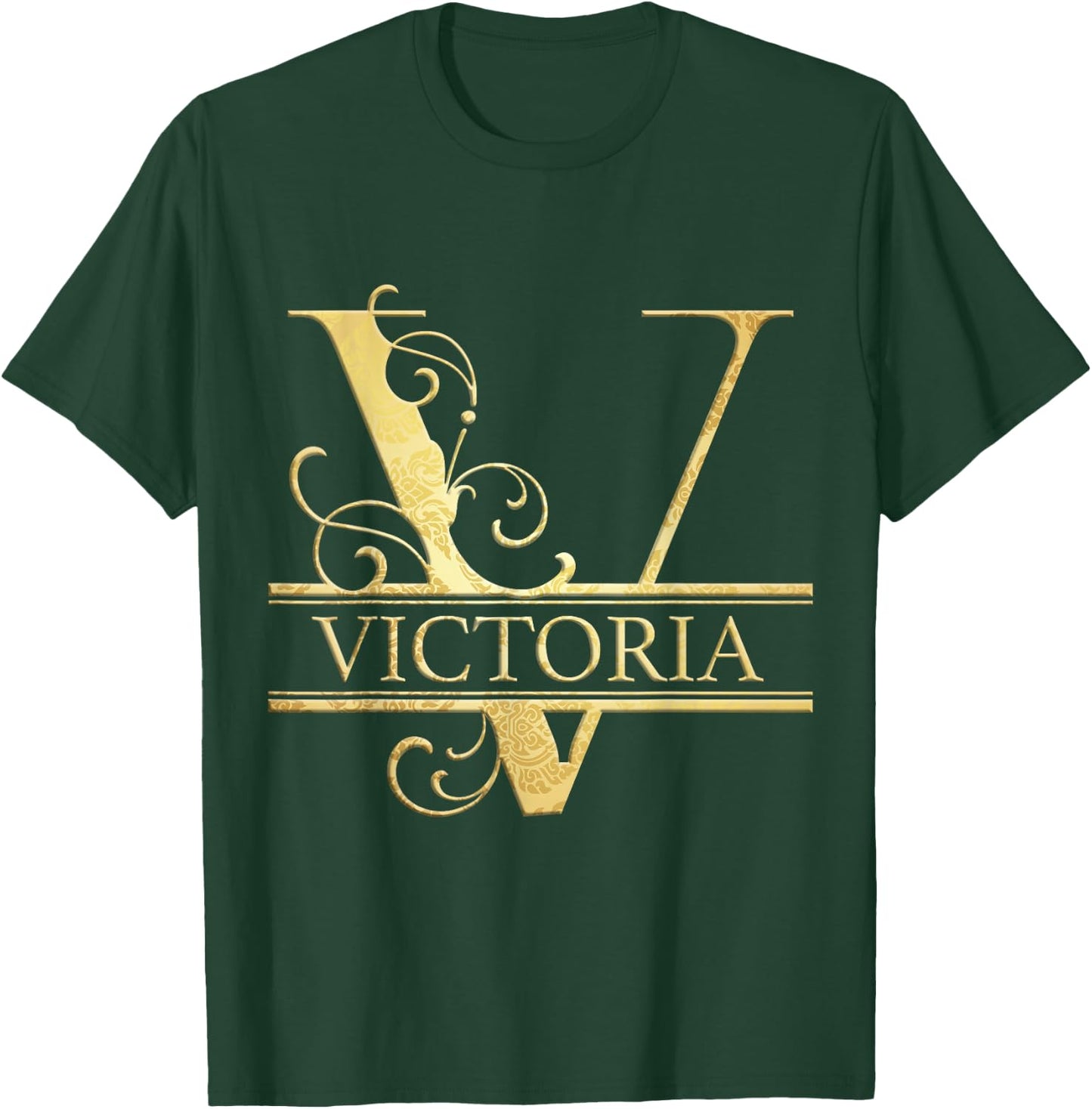 Victoria Name T-Shirt - T-Shirt | Forest
