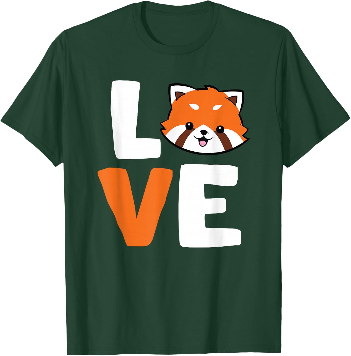 Red Panda Love Animal Red Panda Lover T-Shirt - T-Shirt | Forest