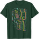 Astronaut Arcade Video Game Retro Space Gamer Men Boys Kids T-Shirt - T-Shirt | Forest