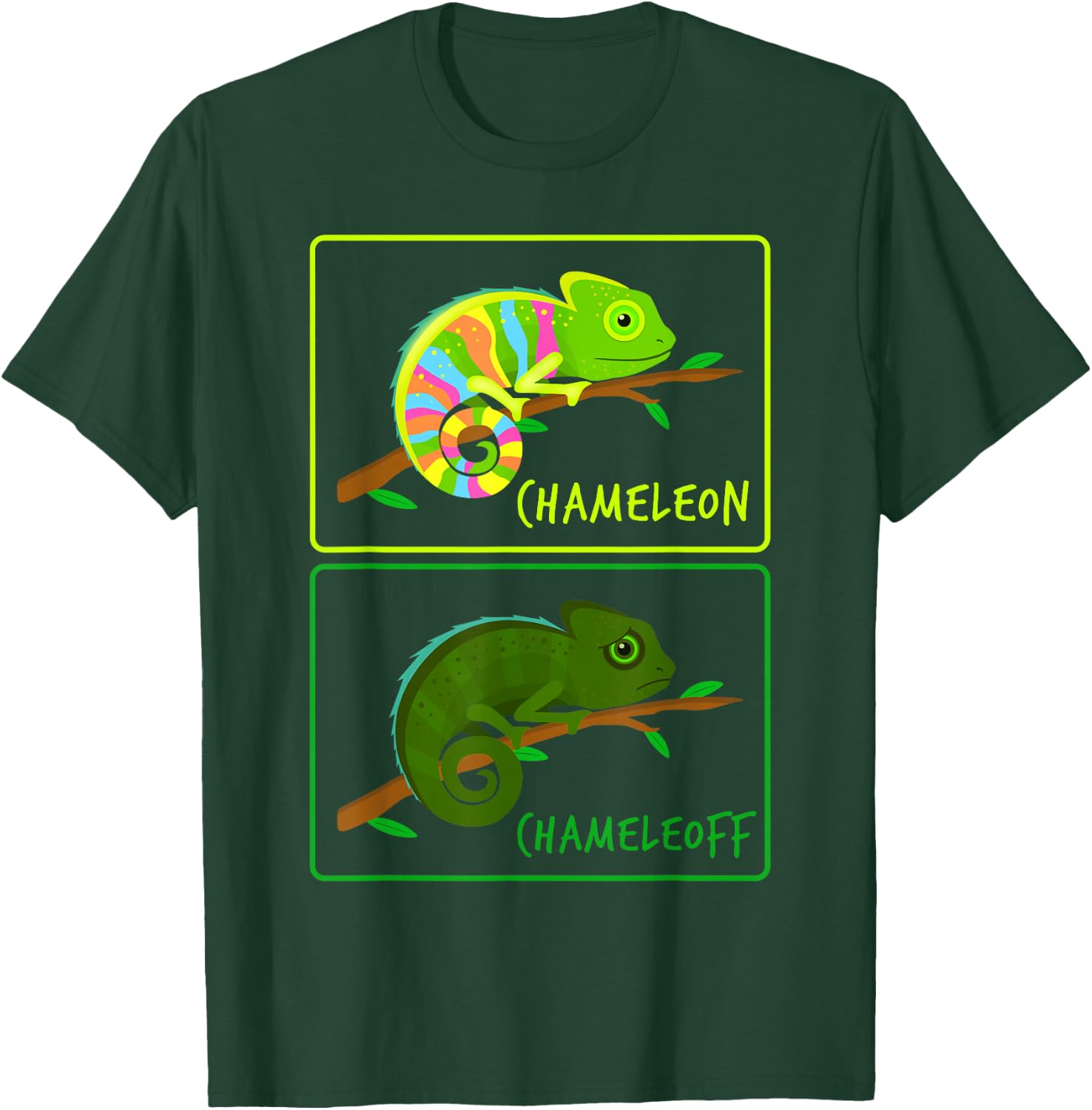Chameleon Chameleoff T-Shirt - T-Shirt | Forest