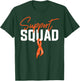 Leukemia Awareness Support Squad T-Shirt - T-Shirt | Forest