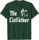 Vintage The Cutfather Fun Barber Hairstylist Dad Fathers Day T-Shirt - T-Shirt | Forest
