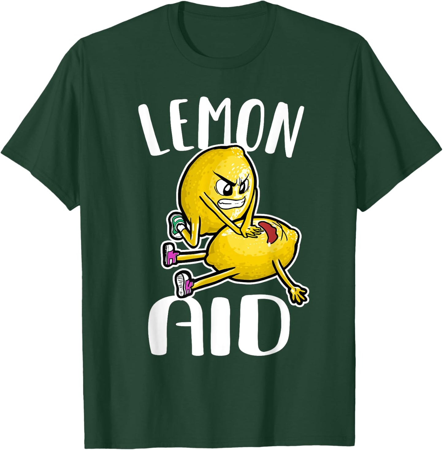 Lemon Aid Lemon First Aid Lemons T-Shirt - T-Shirt | Forest