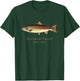 Rainbow Trout Vintage Illustration T-Shirt - T-Shirt | Forest