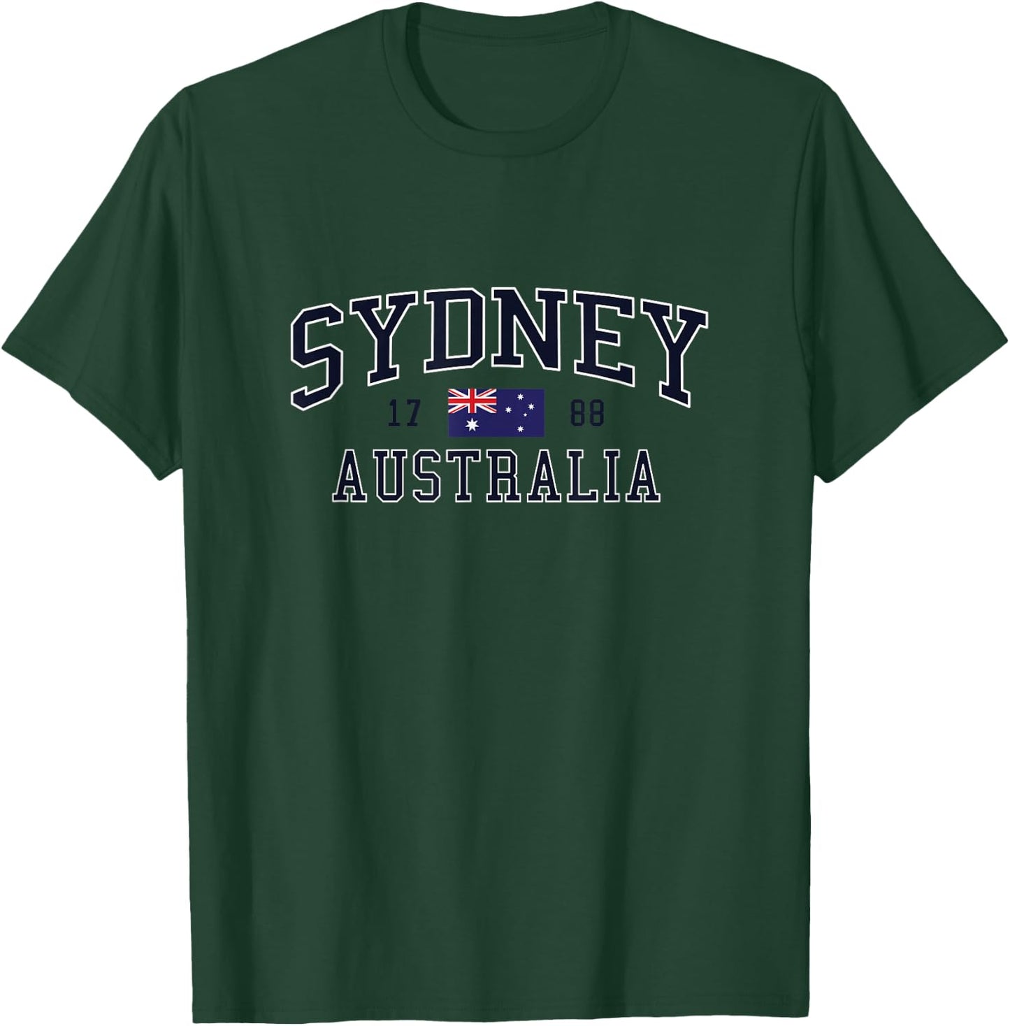 Sydney Australia Vintage Style T-Shirt - T-Shirt | Forest