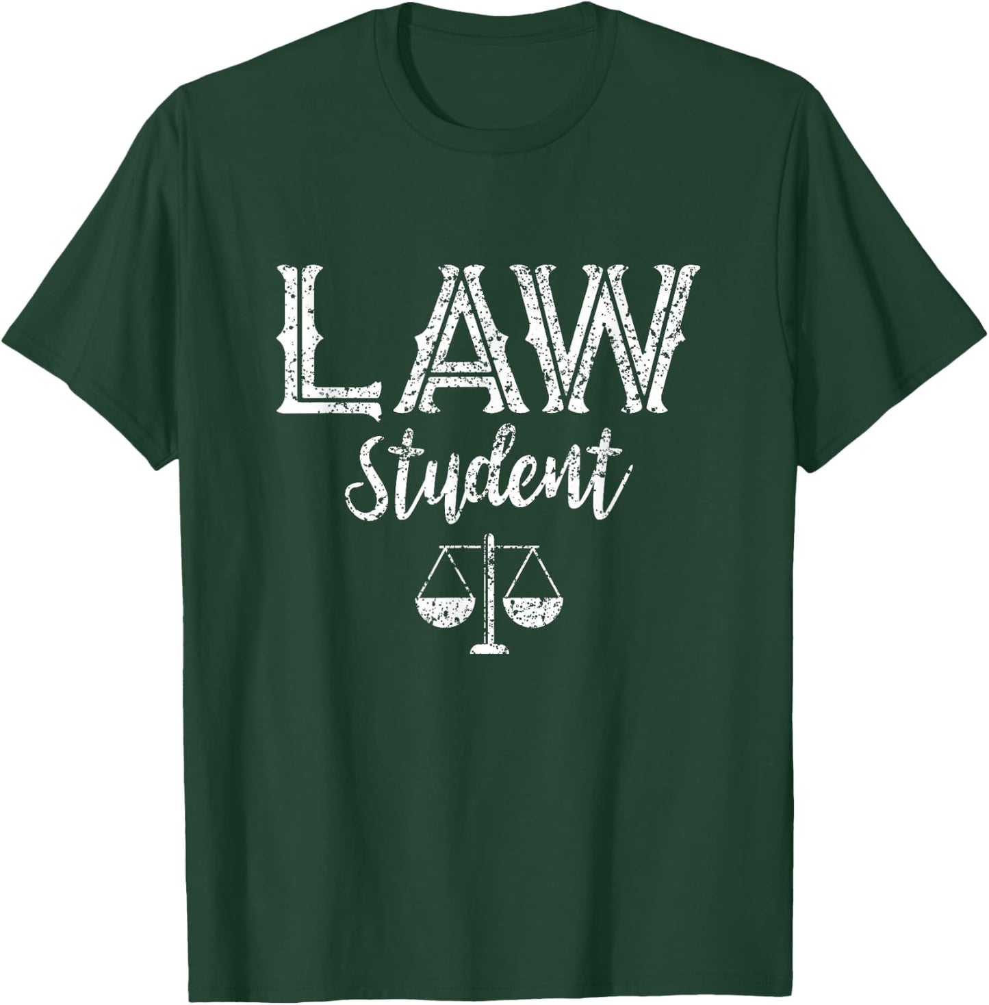Law Student Lawyer Law Firm Lawyers Advocate Attorney T-Shirt - T-Shirt | Forest