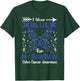 I Wear Blue For My Pawpaw Colon Cancer Awareness Ribbons T-Shirt - T-Shirt | Forest