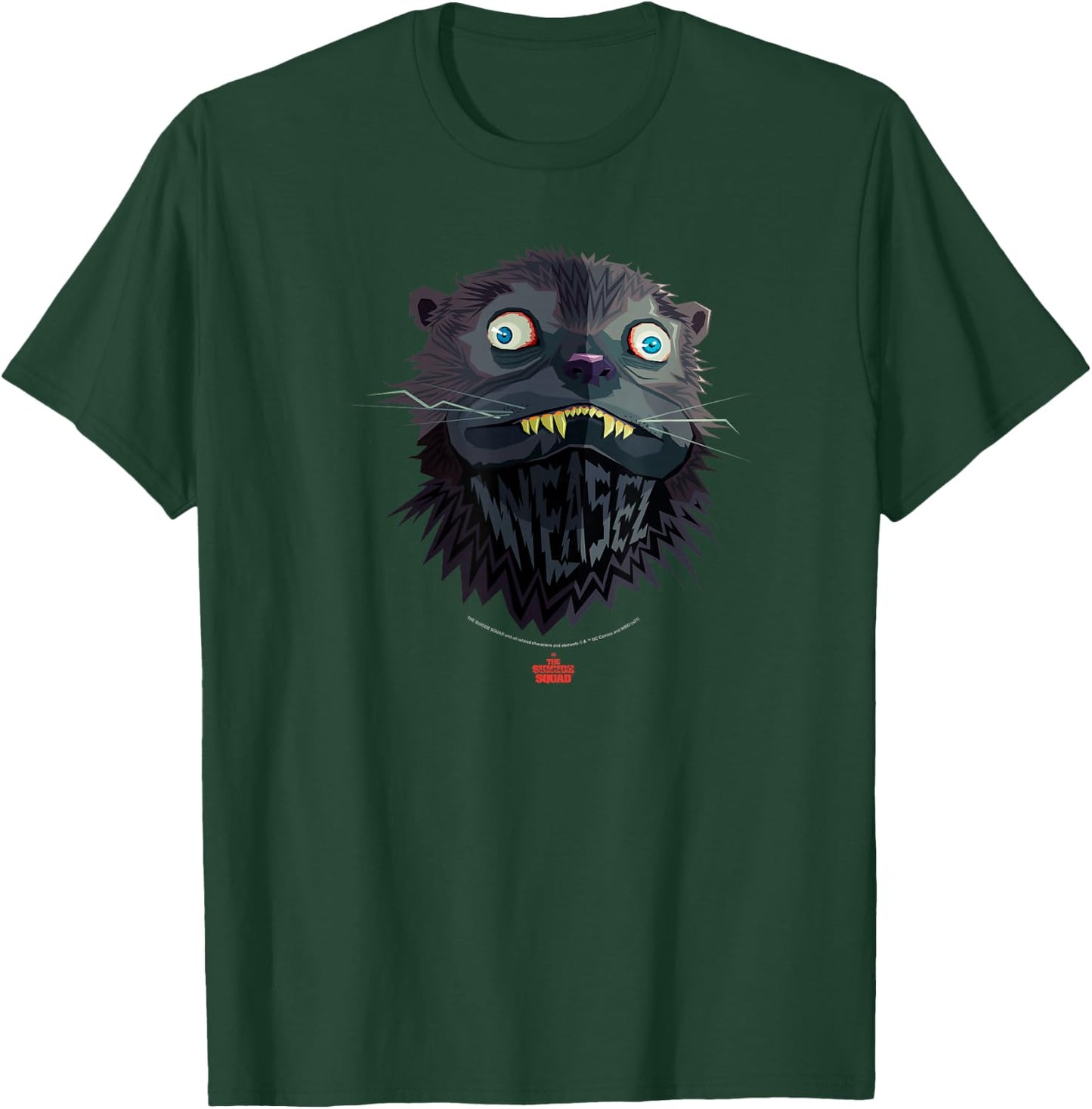 The Suicide Squad Big Weasel Logo T-Shirt - T-Shirt | Forest