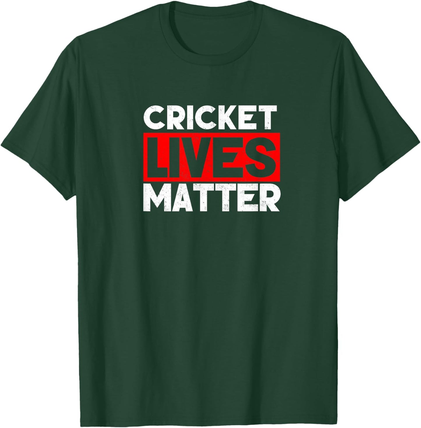 Cricket Lives Matter Bug Lover Entomology Entomologist Shirt T-Shirt - T-Shirt | Forest