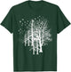 Outdoors Forest Trees Wildlife Flock Of Birds Nature T-Shirt - T-Shirt | Forest