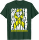 Sarcoma Bone Cancer Messed With The Wrong Family Yellow Gift T-Shirt - T-Shirt | Forest